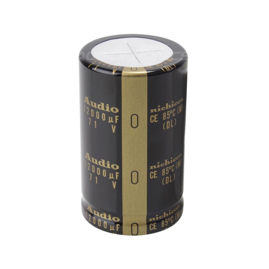 Nichicon Audio Capacitor High performance 71V 12000µF Audiophonics