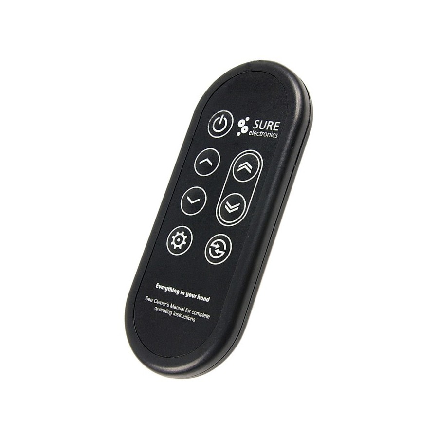 Sure Universal Remote Control Black Audiophonics
