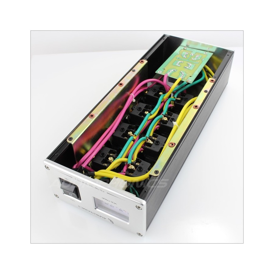 AUDIOPHONICS PF8 Power supply filter EMI/RFI HiFi 8 sockets Schuko