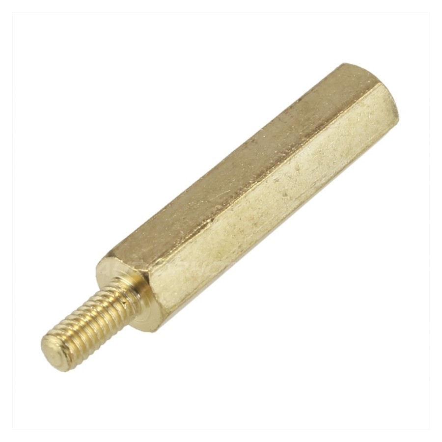 Standoff Spacers M2.5 Brass 20mm (x10) Audiophonics