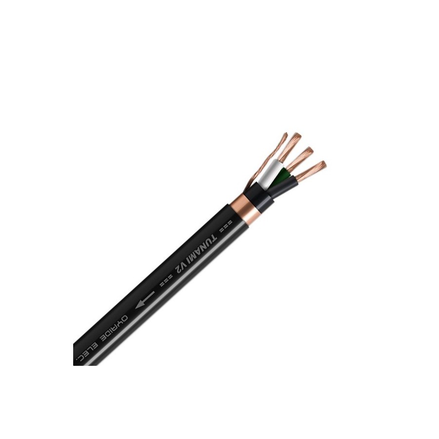 OYAIDE TUNAMI V2 102 Power cable SSC Virgin Copper Ø 15mm Audiophonics