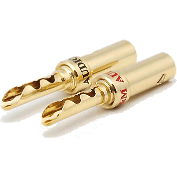 Fiches bananes WM-Audio BS-512 (la paire)