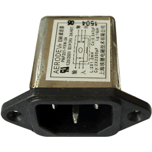 Filtre secteur IEC anti-parasites EMI 230V 3A