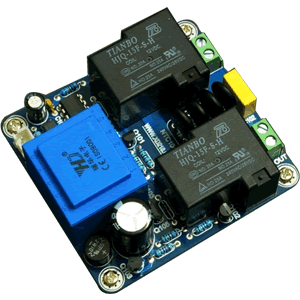 Power on and delay softstart board for amplifier
