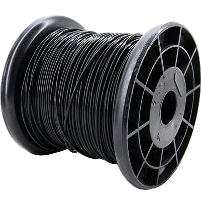 ELECAUDIO FC116TC Fil de C�blage Cuivre OFC T�flon 1.6mm� (Noir)