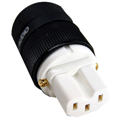 ELECAUDIO PI-22G IEC Connector Silver+Gold plating
