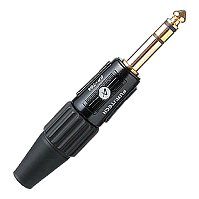 FURUTECH FP-704 (G) Fiche Jack 6,3" St�r�o Laiton Plaqu� Or