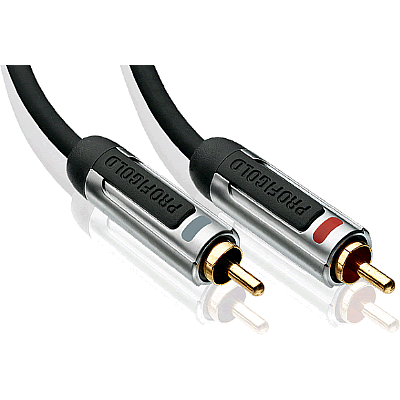 PROFIGOLD PROA4205 C�ble de Modulation RCA St�r�o 5.0m