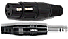 C�bles XLR <-> JACK
