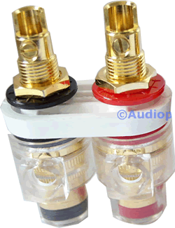 Kit Borniers isol�s avec supports WBT (Set x4)