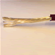 C�ble Cuivre/Argent Isol� PTFE 1.23mm� (Noir)