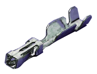 AMP Contact femelle OR pour boitier 2.54 (set x10)