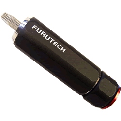 Furutech FP-106 Connecteurs RCA Rhodium (la paire) � 9.2mm