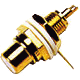 Embase RCA Hicon OR isol�e teflon (Noir)