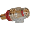 Bornier Isol� Plastique Transparent (Rouge)