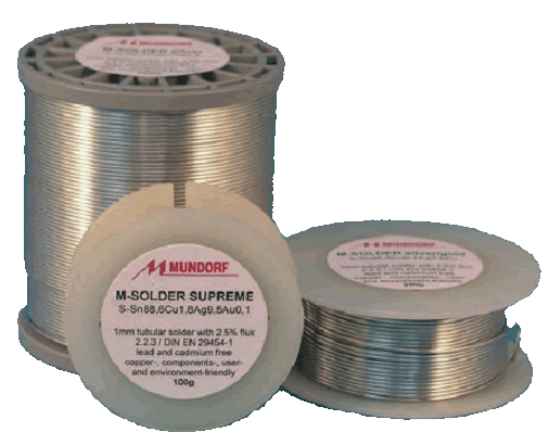 Soudure Mundorf Supreme Argent 10% (2 m�tres)