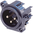 Embase XLR M�le Neutrik pour CI