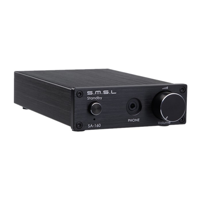 SMSL SA-160 Amplifier TDA7498E 2x 100W 4 Ohm / Headphone Amplifier Black