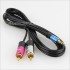 Airtry Gold plated RCA to Jack 3.5mm interconnect cable 1m