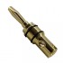 YARBO 1002G Banana Plug Gold Plated 24k Ø5mm (La paire)