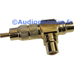 RCA Adapter Y 2 Females to 1 Male