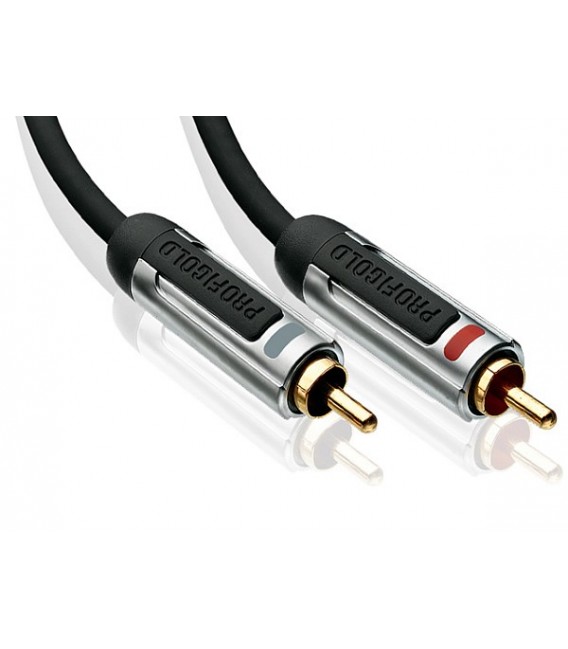 PROFIGOLD PROA4200 Interconnect Stereo Cinch / RCA Cable OFC 0.5m