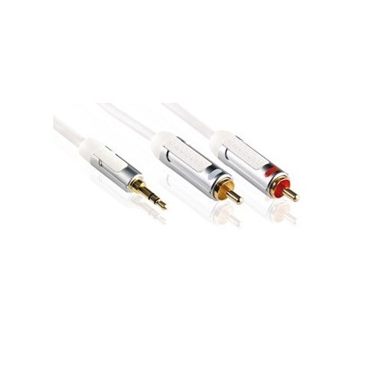 PROFIGOLD PROM3401 Jack 3.5 to 2 Cinch Interconnect Cable OFC 0.2m