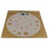 1877PHONO Rubber Mat W Silicone turntable record Support White