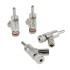 FURUTECH FP-202 (R) Fiches Banane Verrouillables plaqué Rhodium Ø5.5mm (Set x4)