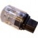 Connecteur IEC Transparent Plaqué Or Ø17mm