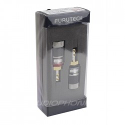 FURUTECH FT-816R Borniers Cuivre plaqué Rhodium (La paire)