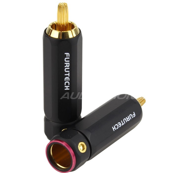 FURUTECH FP-101 (G) Connecteurs RCA plaqué Or 24k Ø9.2mm (La paire)