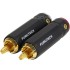 FURUTECH FP-101 (G) Connecteurs RCA plaqué Or 24k Ø9.2mm (La paire)