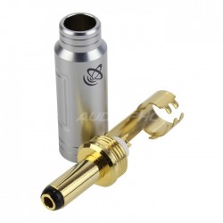 ELECAUDIO DC-2.1G Gold plated connector Jack DC 5.5/2.1mm