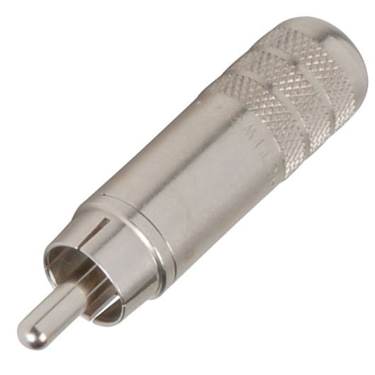 Switchcraft 3502A Connector RCA Plated Nickel Ø7.2mm (Unit)