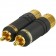 Yarbo RCA-017 RCA Plug Gold Plated Ø 8.5mm (La paire)