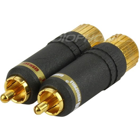 Yarbo RCA-017 RCA Plug Gold Plated Ø8.5mm (La paire)