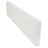 White HDPE plate 450x96x15mm