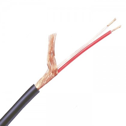 MOGAMI 2552 Câble Micro Superflexible Symétrique blindé 2x0.14mm² Ø 5mm