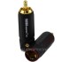 Yarbo RCA-007GB Black RCA Plug Ø9mm (La paire)