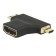 HDMI Adaptor Gold Plated HDMI Type A female to HDMI Type C male & Type D male