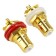 EIZZ EZ-101 Gold plated 24k RCA inlet (Pair)