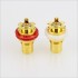 EIZZ EZ-102 Gold plated 24k RCA inlet outside screw (Pair)