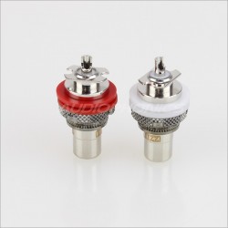 EIZZ EZ-102 Gold plated 24k RCA inlet outside screw (Pair)