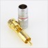 EIZZ EZ-203 Gold plated Tellurium Copper Cinch RCA Copper Ø9mm (Set x4)