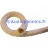 Gaine Coton naturel pour câble Ø12mm