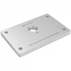 Audiophonics Facade Aluminium pour Amplificateur DIY 134x90x10mm