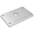 AUDIOPHONICS Aluminium front for DIY Amplifier GX183 134x90x10mm