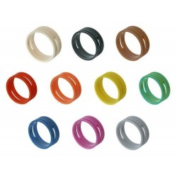 Neutrik XCR9 Bague code couleur Blanche pour connecteur XLR MX / FX