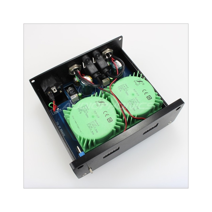 power jack dc 2 mm 5V linear 2x 7.5W Dual supply USB Power 1.5A LT1086